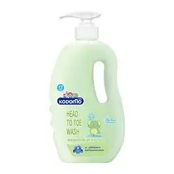 Kodomo Baby Shampoo Head Toe Wash 800 Ml