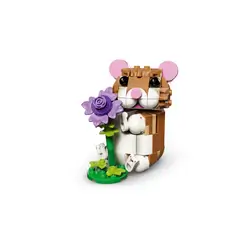 LEGO ® Creator 3 In 1 Cute Hamster With Flower 31376