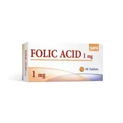 Folic Acid 1mg 30 tablet (safa)