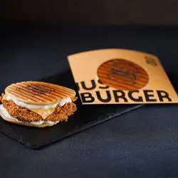 Flat Chicken Burger