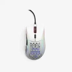 Glorious Model D- (Minus) Wired Ergonomic Gaming Mouse – Glossy White