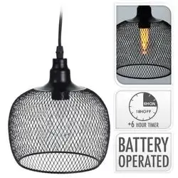 Hangıng Lamp Wıre Black