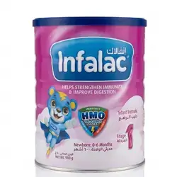 Infalac Stage 1 Infant Formula (Newborn: 0–6 Months - 900g)