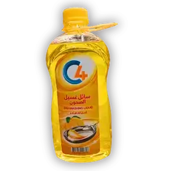 C4 Lemon Dishwashing Liquid 2 Liters