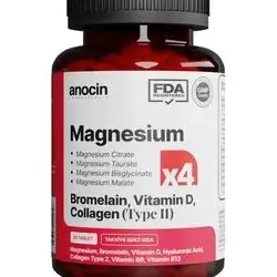 magnesium x4 vith d3.collagen 30 tablets
