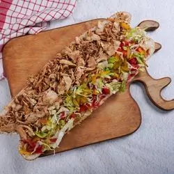 Chicken Sandwich With Long Bun