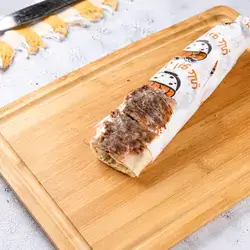 Meat Shawarma Sandwich In Bread