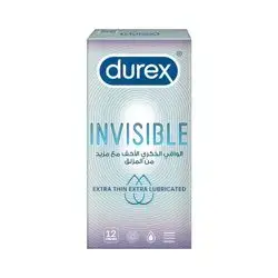 Durex Invisible Extra 12 Pieces