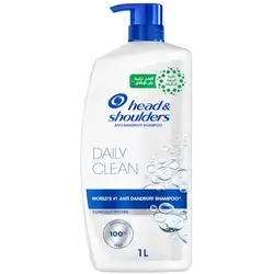 Head & Shoulders Classic Clean, Anti-Dandruff Shampoo for Normal Hair, 1 L