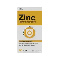 Zinc Highly Absorbable Immune Health 60 Tab _ ENZA
