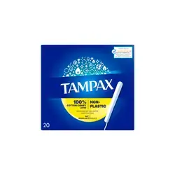 Tampax regular non-plastic tampon