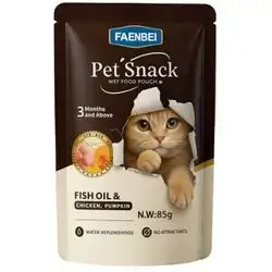 Faenbei Fish Oil & Chicken, Pumpkin 85g