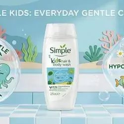 Simple Kids Hair & Body Wash