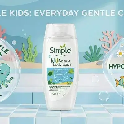 Simple Kids Hair & Body Wash
