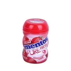 Mentos Pure Fresh Strawberry Flavour 10 Pcs