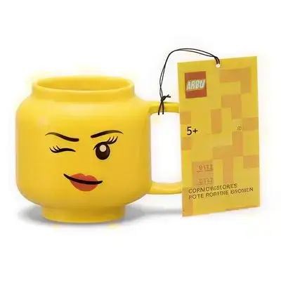 40460803 LEGO Small Ceramic Mug (Winking Girl Face)