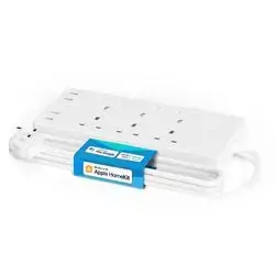 Meross Smart Wi-Fi Surge Protector (6 AC Outlets + 4 USB Ports)