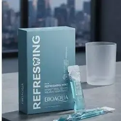 BIOAQUA Refreshing Mint Oral Rinse (20 Sticks x 10ml)
