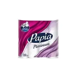 Papia Toilet Rolls  Platinium X32�