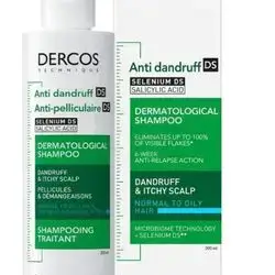 Vichy Dercos Technique anti-dandruff shampoo.