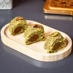 Dates and Pistachio Rolls