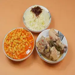 Rice and Broth With Chicken