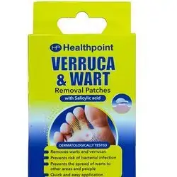 Healthpoint Verruca and Wart Removal Patches, 10 Patches