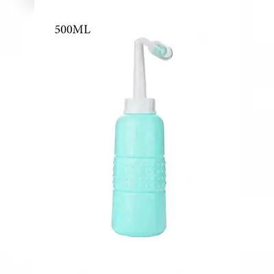 500ml Capacity Mini Handheld Bidet Sprayer - Blue