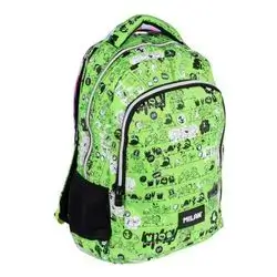 MİLAN 2-zip school backpack (21 L)
