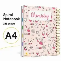 Chemistry notebook 'A4 SIZE '245 SHEETS