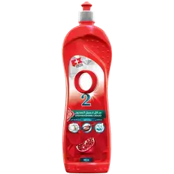 O2 Dishwashing Liquid pomegranate 900ml