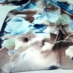 Cotton Patterned Shawl