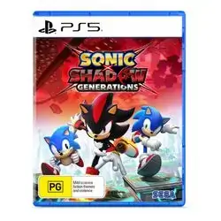 PS5 GAME SONIC SHADOW GENERATIONS