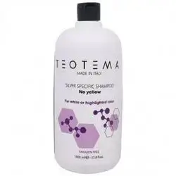 teotema silver specific shampoo no yellow 1000ml