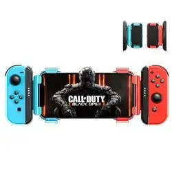 Joycon Switch Joy-Con Grip Holder with Cell Phone Mount