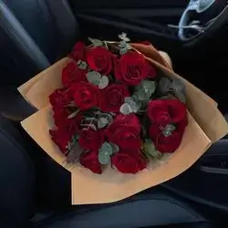 Bouquet Of Flowers With Accessories
