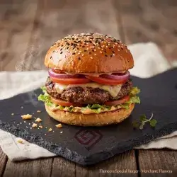 Flameera Special Burger