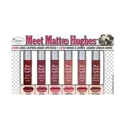 Meet Matt(e) Hughes 6 Mini Long-Lasting Lipsticks Vol.11 _ the Balm