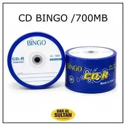 CD BINGO ,50 PCS,700MP