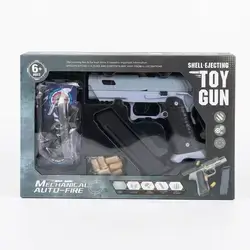 Toy gun shell ejecting colt Random color