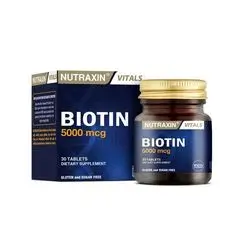 biotin 5000mcg 30 tablets