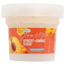 Glam & Glow Apricot + Orange Scrub 200 g - Eden