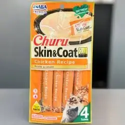 Churu Skin & Coat Chicken Recipe 4 Tubes