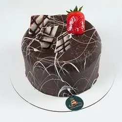 Dark Chocolate Birthday Cake - S4