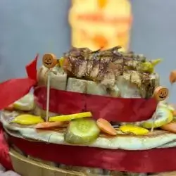 Shawarma Cake