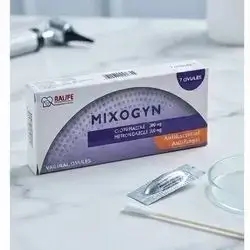 Mixogyn (Clotrimazole 200mg + Metronidazole 500mg) 7 Vaginal Ovules