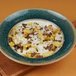 French Fries with Meat and Cheese