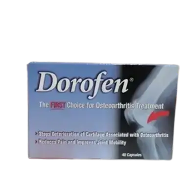 Dorofen Glucosamine + Ginkgo Biloba 40 Capsules _ LIPTIS