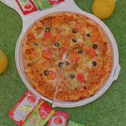 Italian Chicken Fajita Pizza 