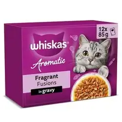 whiskas Aromatic Fragrant Fusions 12x85g